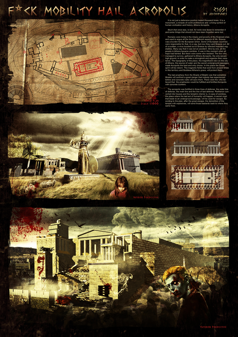 Illustration for article titled 20 Ridiculously Nifty Zombie Safe House Designs